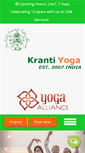 Mobile Screenshot of krantiyoga.com